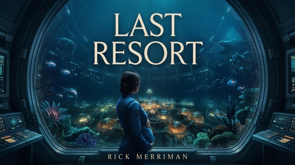 A pregnant woman must live in an undersea city because Earth's surface is dying in this speculative fiction story, Last Resort